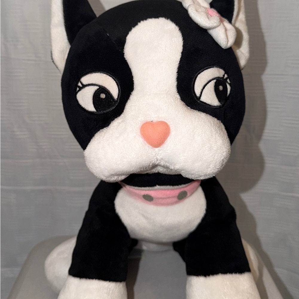 Build A Bear Rebecca Bon Bon Boston Terrier Plush Hello Kitty Sanrio 2012 BABW